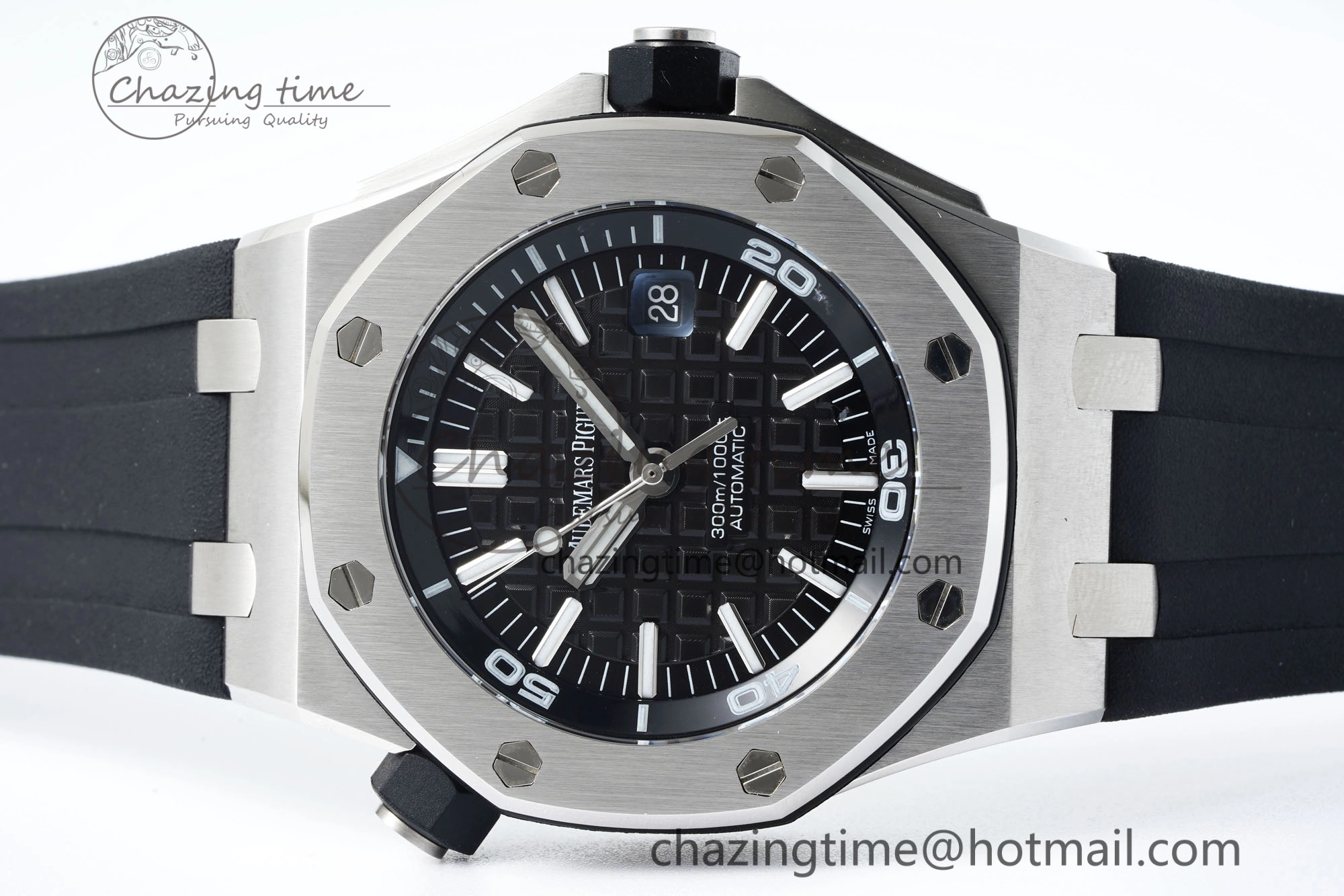 Royal Oak Offshore Diver 15703 RSF 1:1 Best Edition on Rubber Strap A2824
