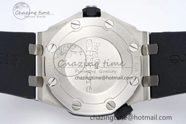 Royal Oak Offshore Diver 15703 RSF 1:1 Best Edition on Rubber Strap A2824