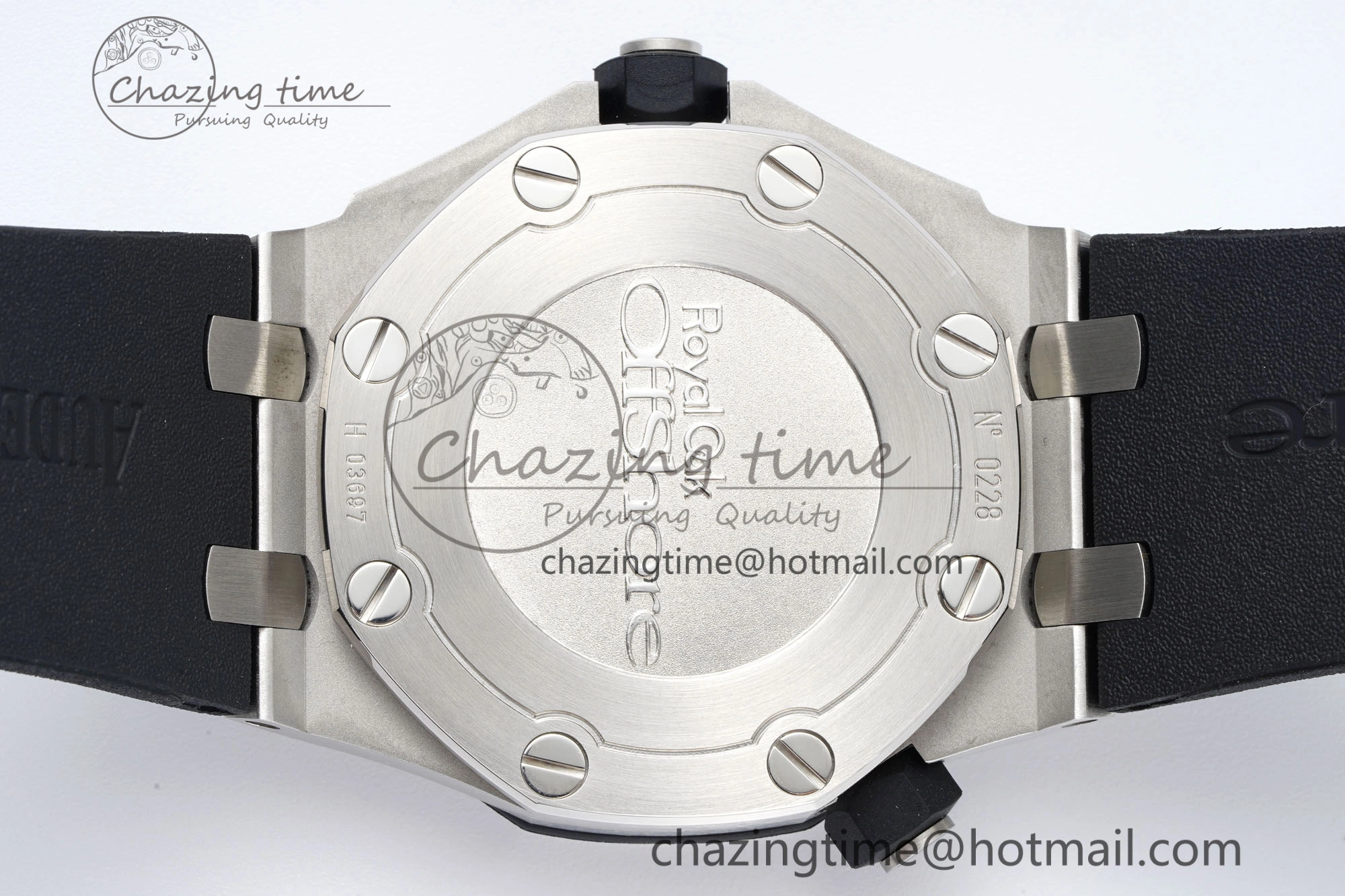 Royal Oak Offshore Diver 15703 RSF 1:1 Best Edition on Rubber Strap A2824