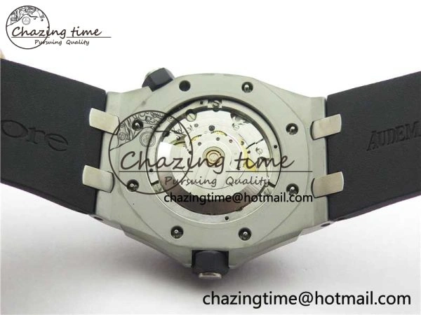 Royal Oak Offshore Diver 15703 ZF 1:1 Best Edition Black Dial on Black Rubber Strap A2824