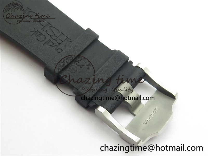 Royal Oak Offshore Diver 15703 ZF 1:1 Best Edition Black Dial on Black Rubber Strap A2824
