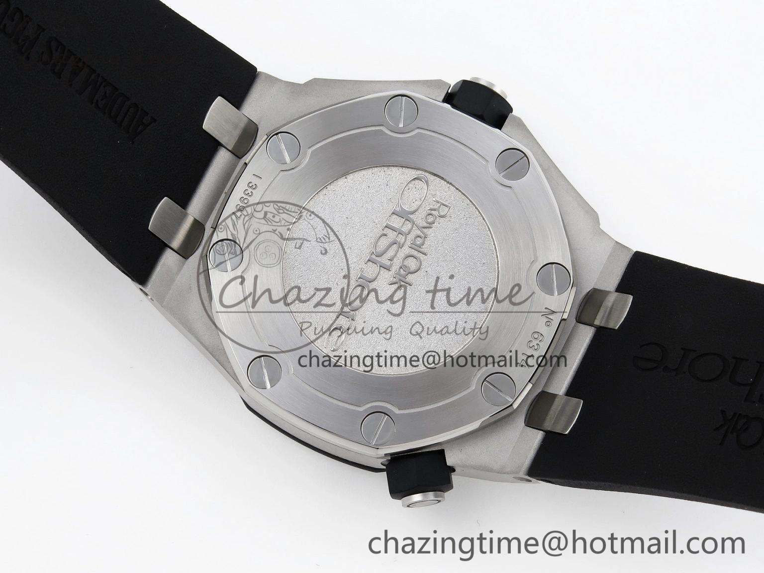 Royal Oak Offshore Diver 15703 ZF 1:1 Best Edition Black Dial on Black Rubber Strap SA3120 Super Clone V2