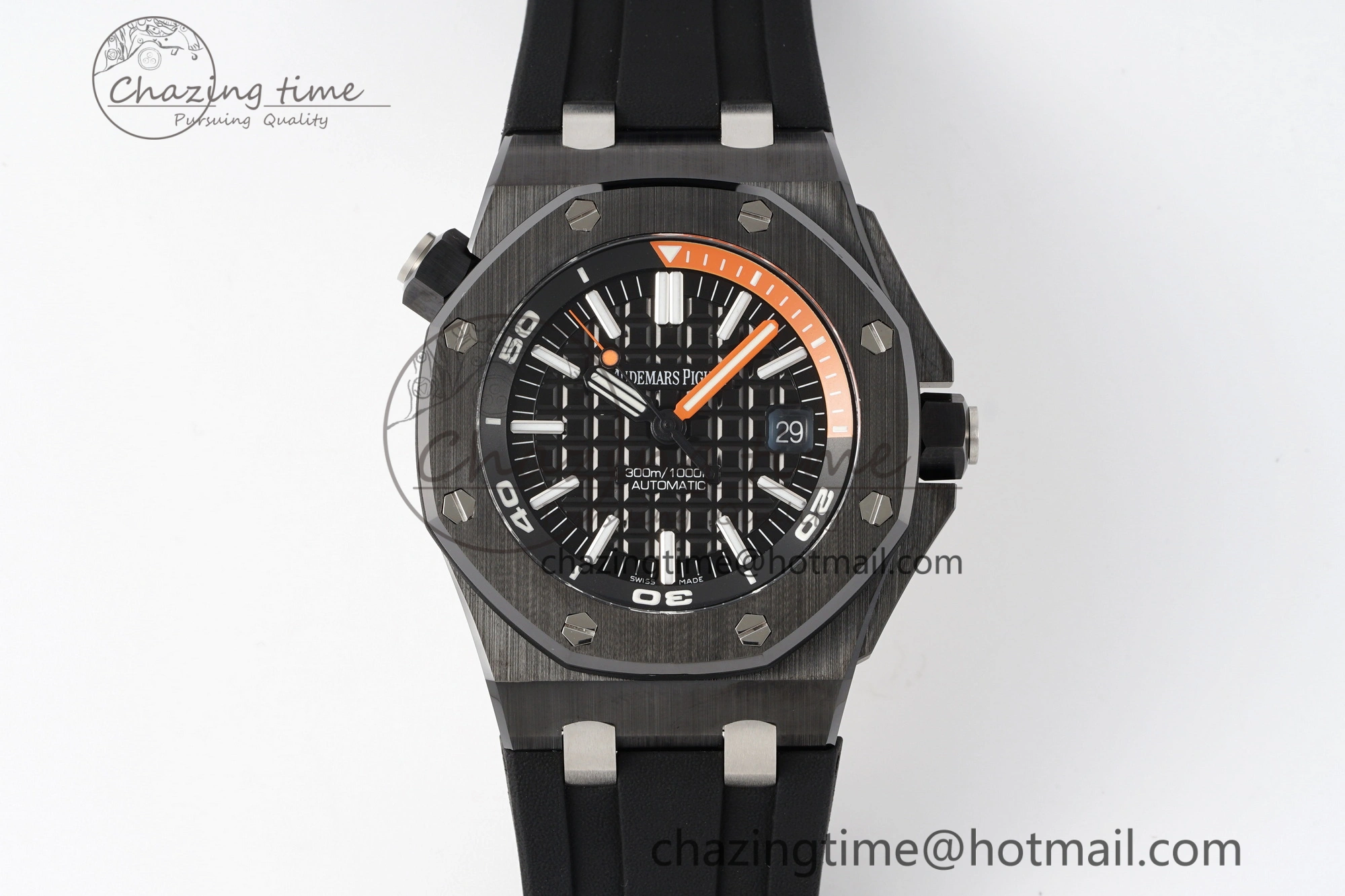 Royal Oak Offshore Diver 15707 Black Ceramic APSF 1:1 Best Edition SA3120 Super Clone