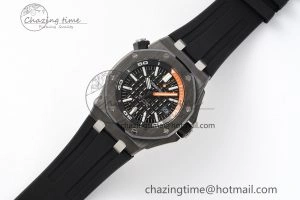 Royal Oak Offshore Diver 15707 Black Ceramic APSF 1:1 Best Edition SA3120 Super Clone