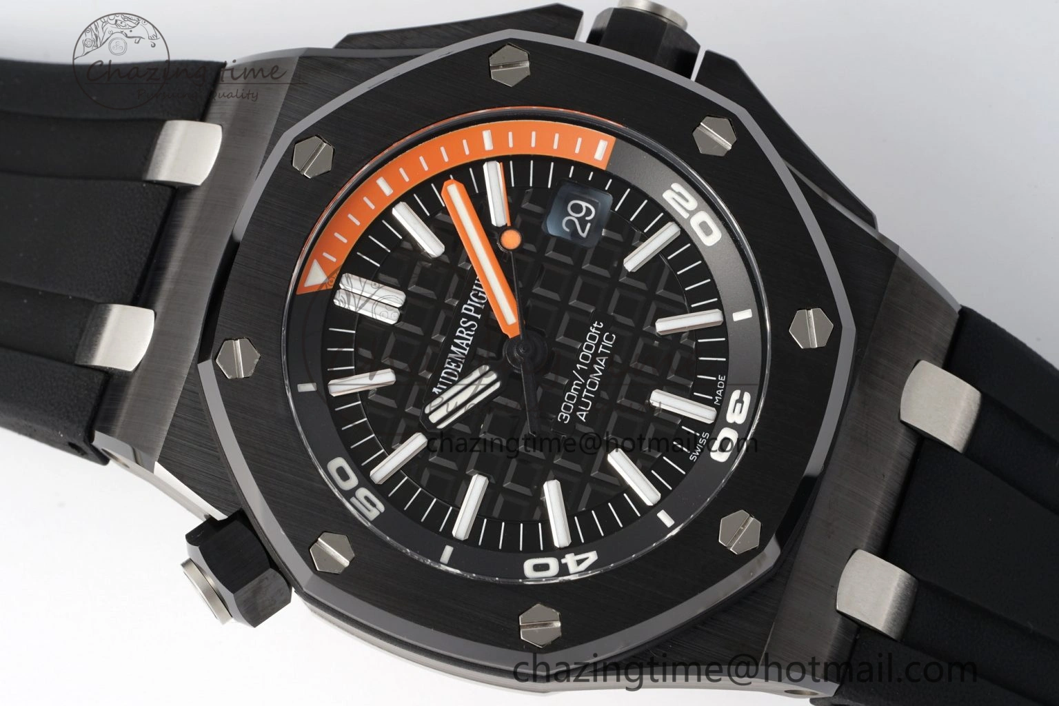 Royal Oak Offshore Diver 15707 Black Ceramic APSF 1:1 Best Edition SA3120 Super Clone
