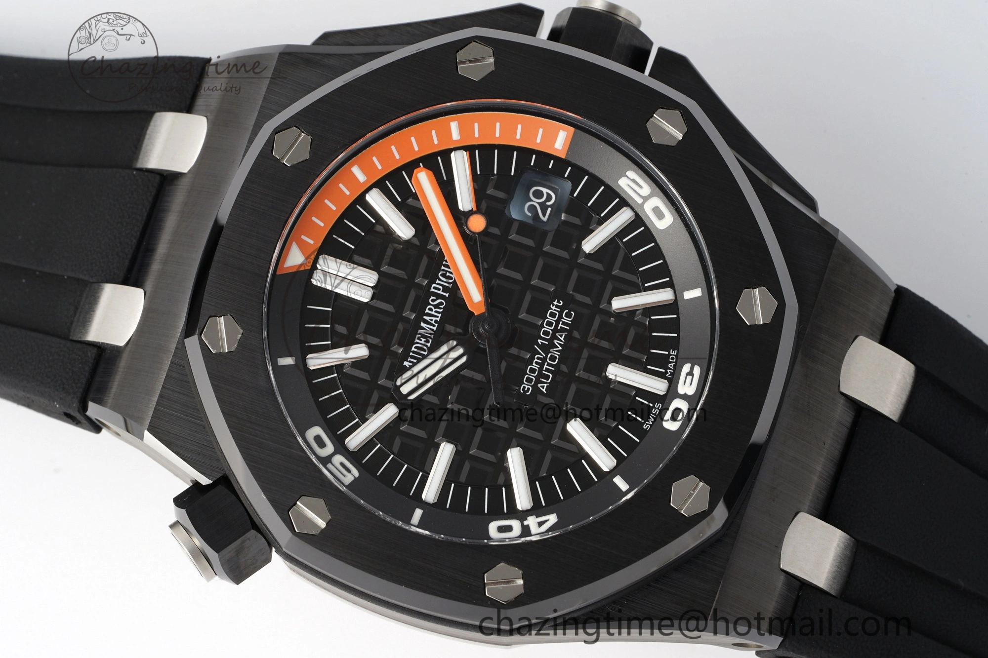 Royal Oak Offshore Diver 15707 Black Ceramic APSF 1:1 Best Edition SA3120 Super Clone