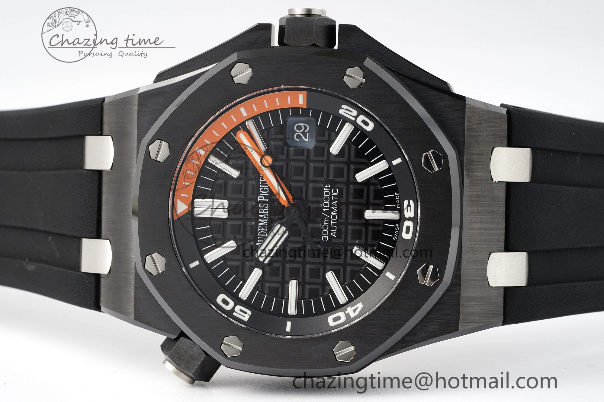 Royal Oak Offshore Diver 15707 Black Ceramic APSF 1:1 Best Edition SA3120 Super Clone