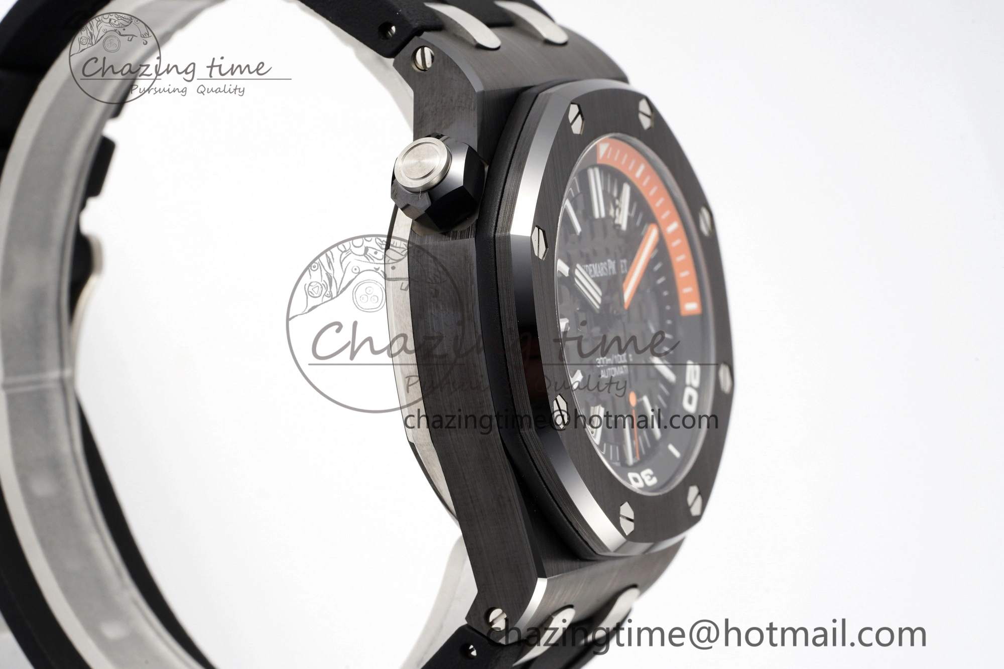 Royal Oak Offshore Diver 15707 Black Ceramic APSF 1:1 Best Edition SA3120 Super Clone