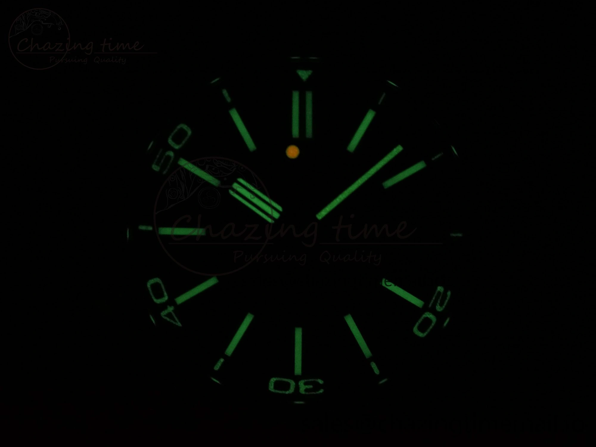 Royal Oak Offshore Diver 15707 Black Ceramic APSF Black Orange Dial on Black Rubber Strap SH3120 Super Clone