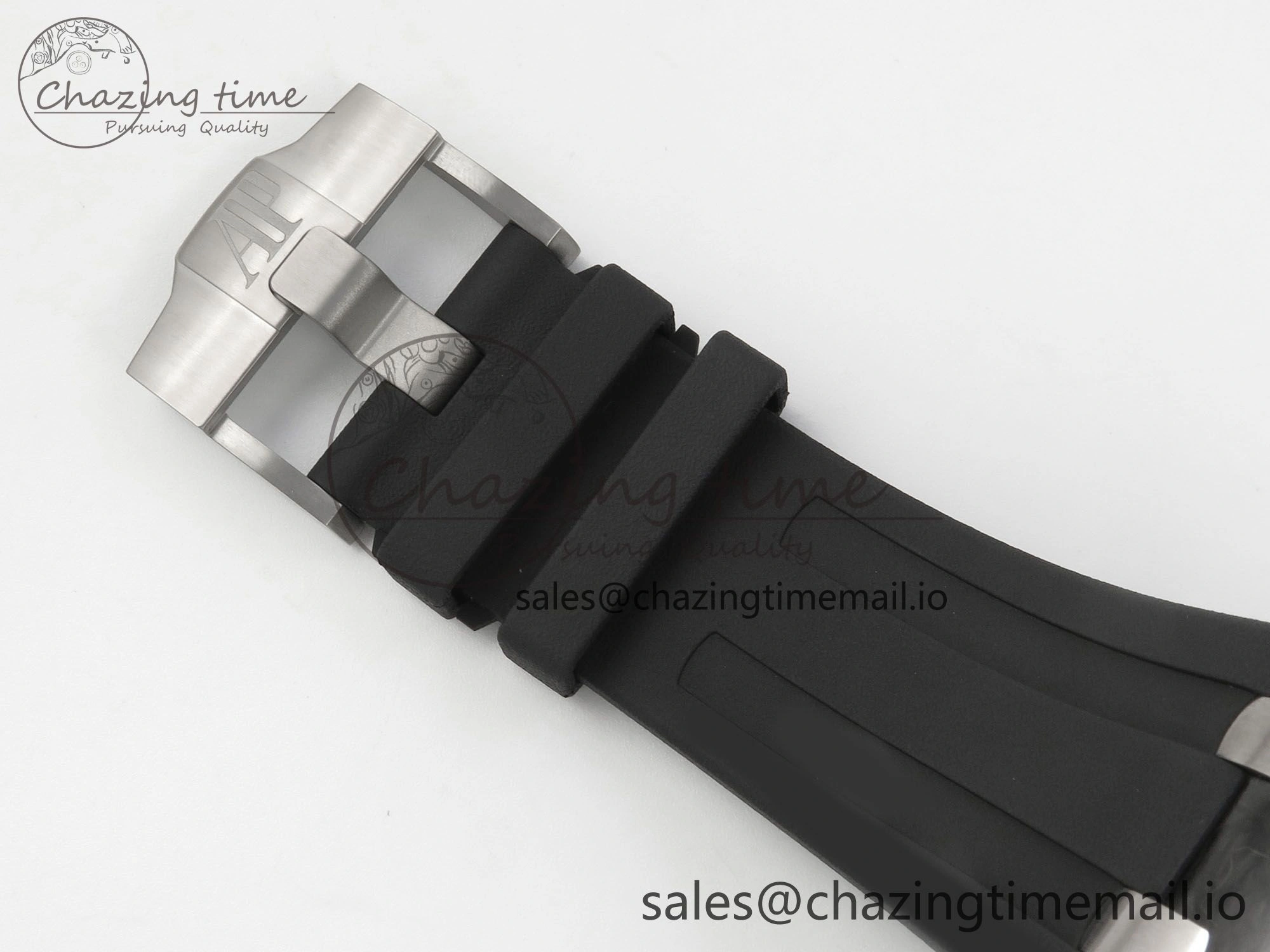 Royal Oak Offshore Diver 15707 Black Ceramic APSF Black Yellow Dial on Black Rubber Strap SH3120 Super Clone
