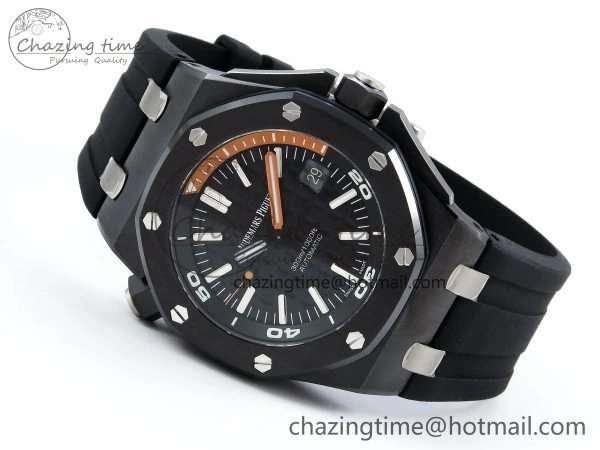 Royal Oak Offshore Diver 15707 Black Ceramic ZF 1:1 Best Edition SA3120 Super Clone