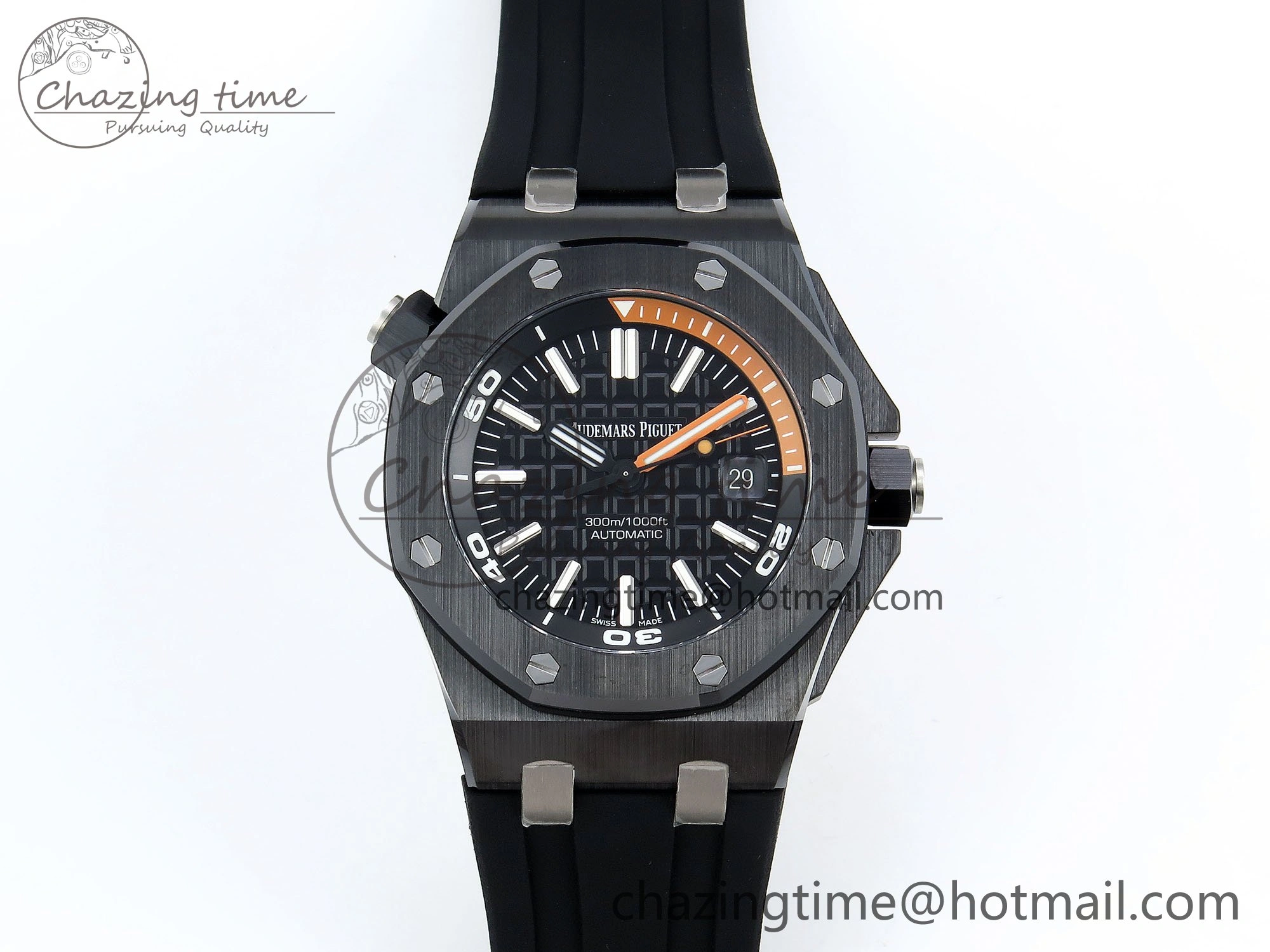 Royal Oak Offshore Diver 15707 Black Ceramic ZF 1:1 Best Edition SA3120 Super Clone