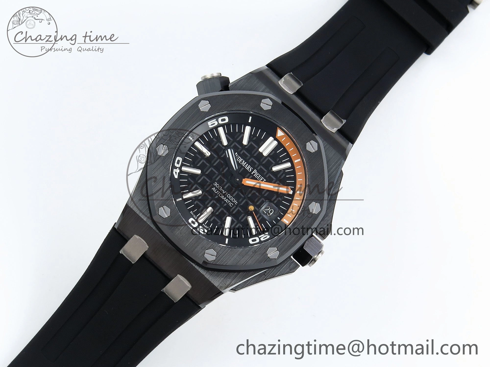 Royal Oak Offshore Diver 15707 Black Ceramic ZF 1:1 Best Edition SA3120 Super Clone