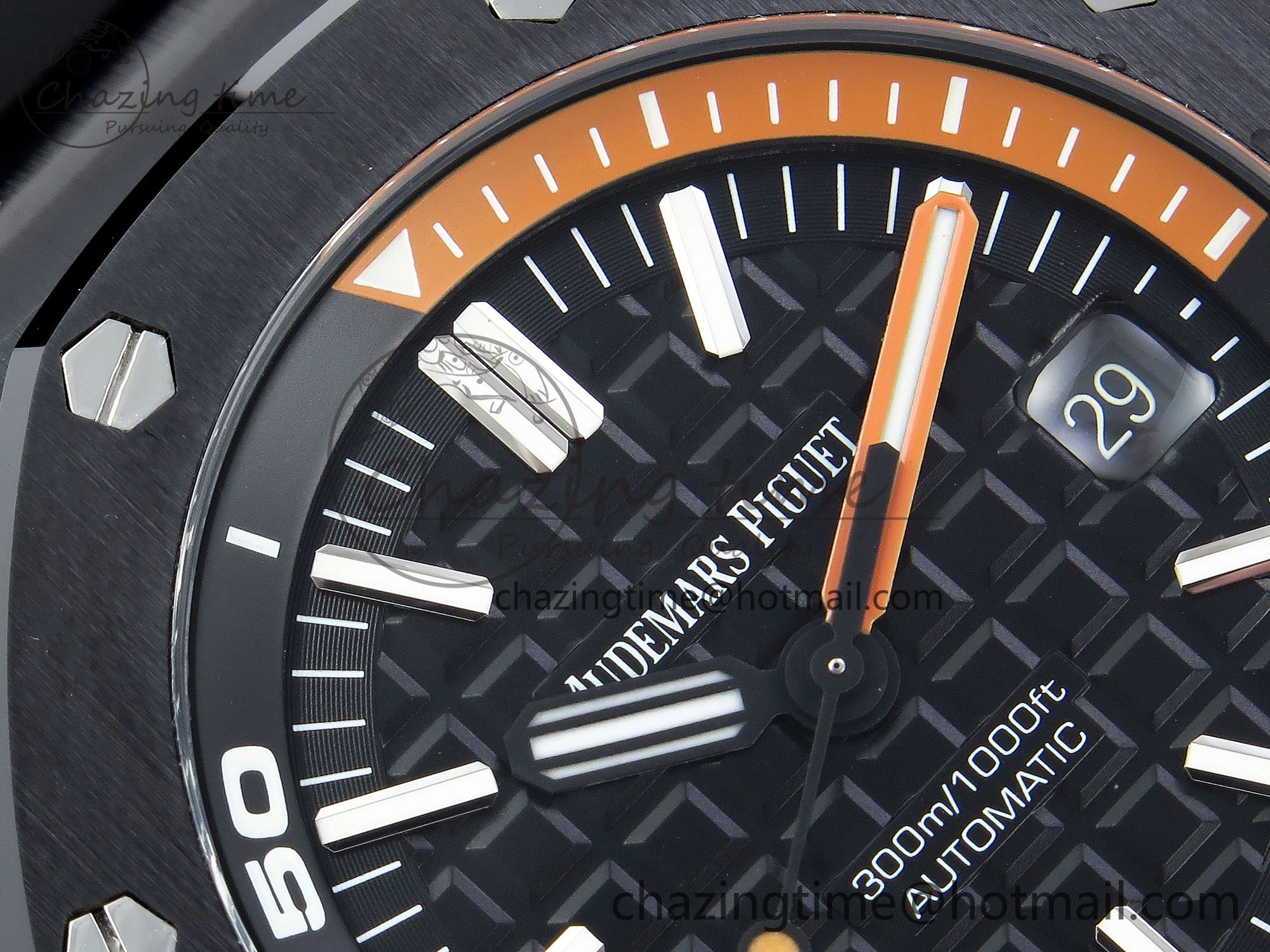 Royal Oak Offshore Diver 15707 Black Ceramic ZF 1:1 Best Edition SA3120 Super Clone