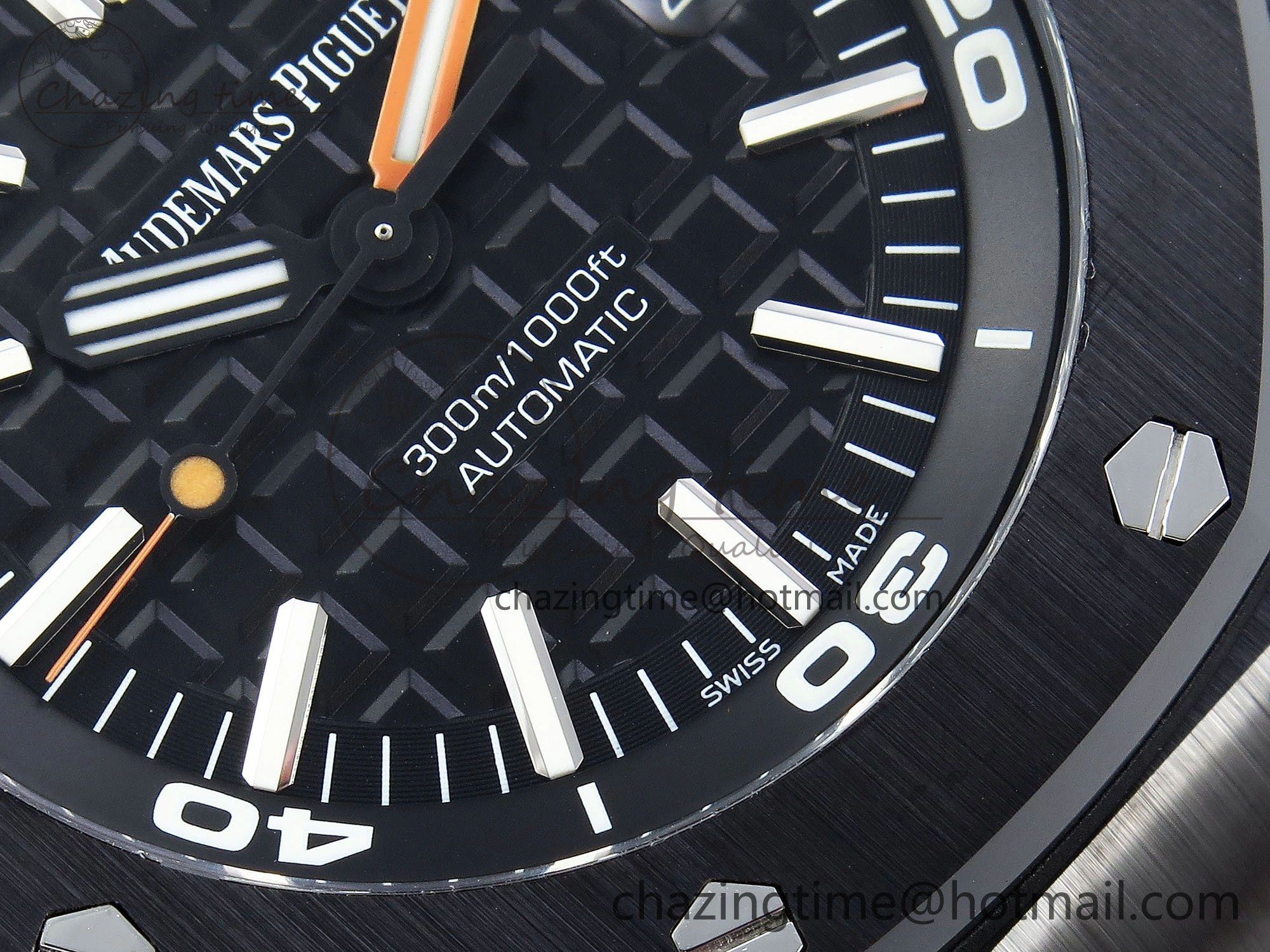 Royal Oak Offshore Diver 15707 Black Ceramic ZF 1:1 Best Edition SA3120 Super Clone