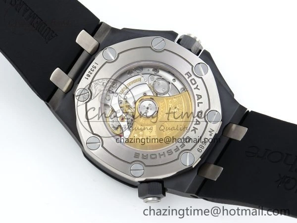 Royal Oak Offshore Diver 15707 Black Ceramic ZF 1:1 Best Edition SA3120 Super Clone
