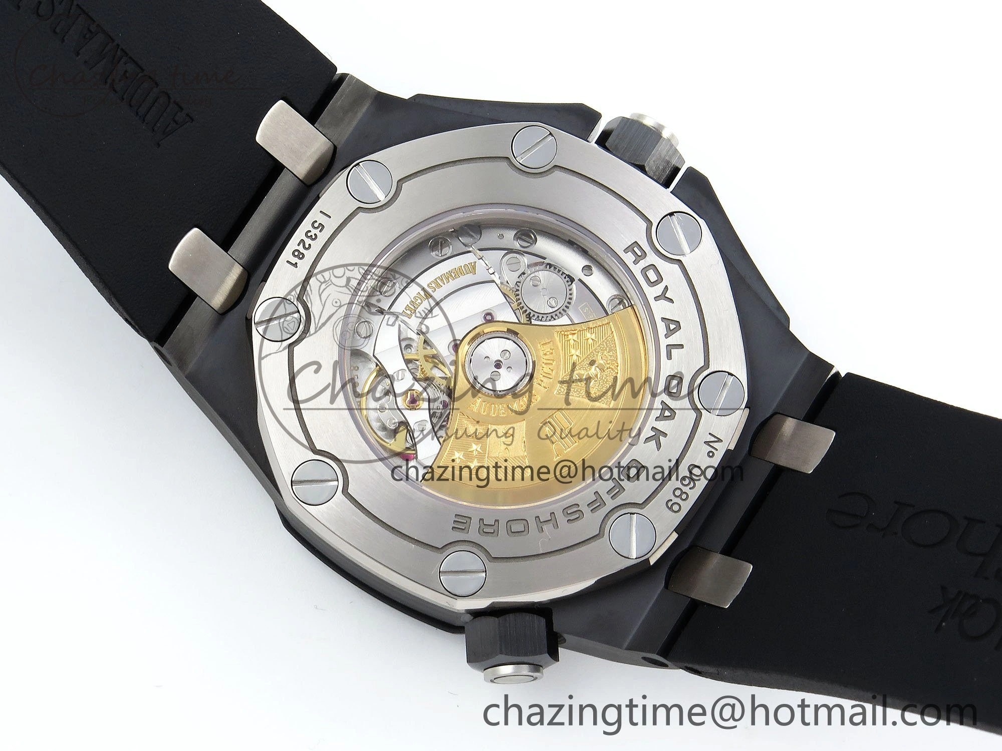 Royal Oak Offshore Diver 15707 Black Ceramic ZF 1:1 Best Edition SA3120 Super Clone