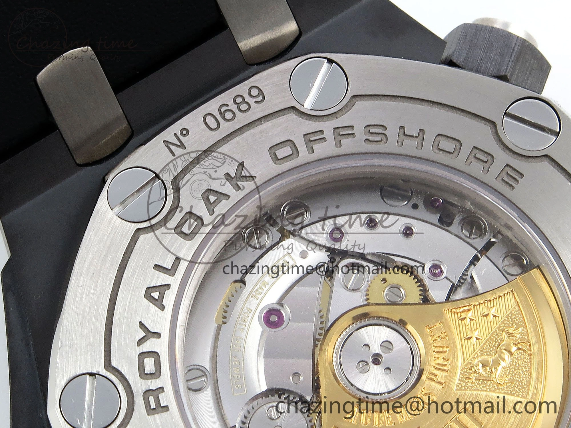 Royal Oak Offshore Diver 15707 Black Ceramic ZF 1:1 Best Edition SA3120 Super Clone