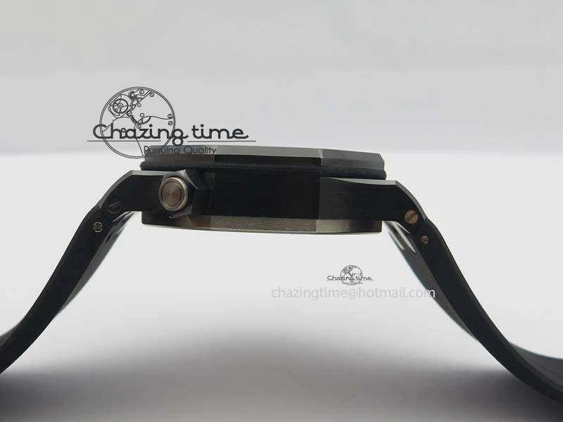 Royal Oak Offshore Diver 15707 Real Ceramic BP-Maker On Rubber Strap A3120