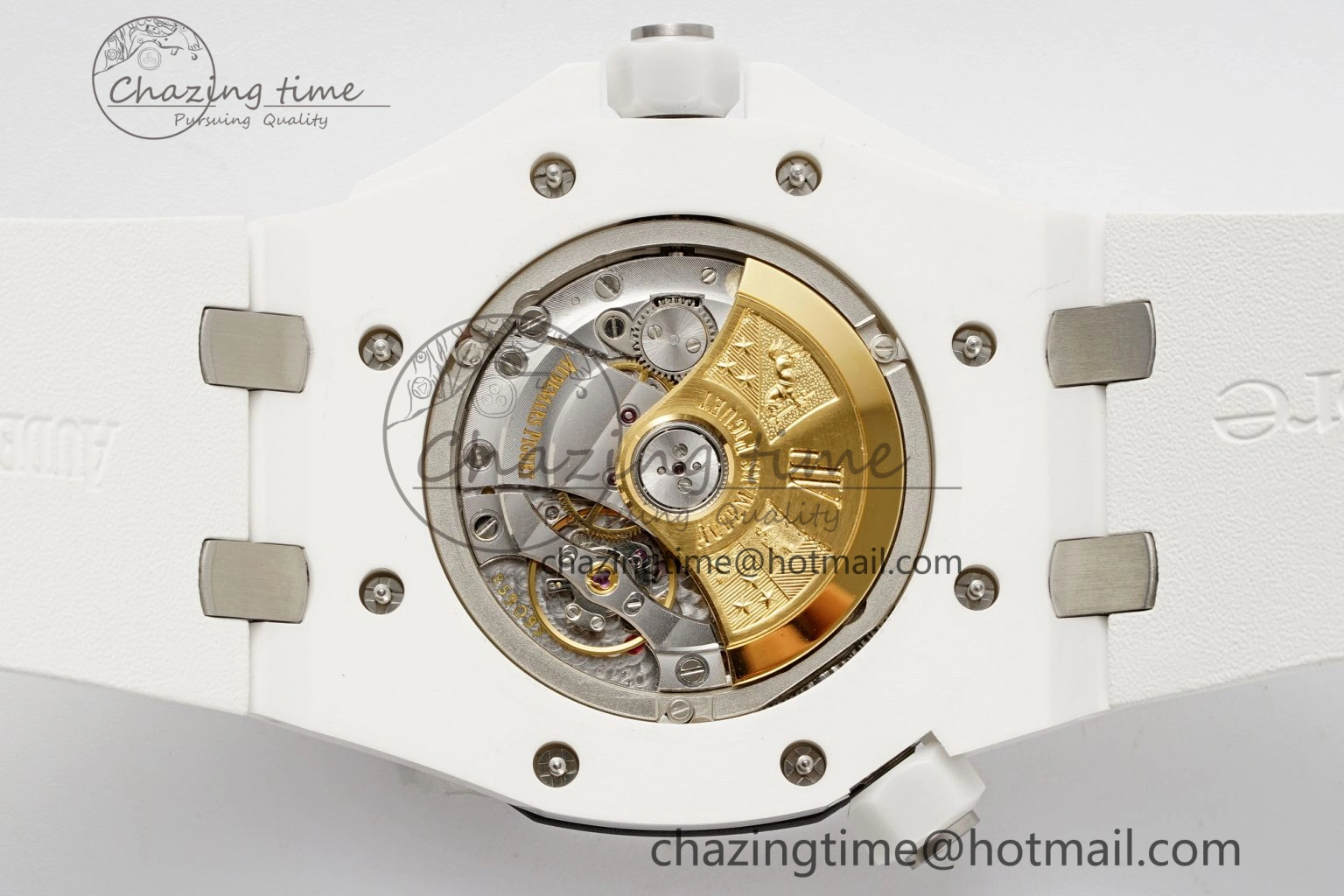 Royal Oak Offshore Diver 15707 White Ceramic APSF 1:1 Best Edition SA3120 Super Clone