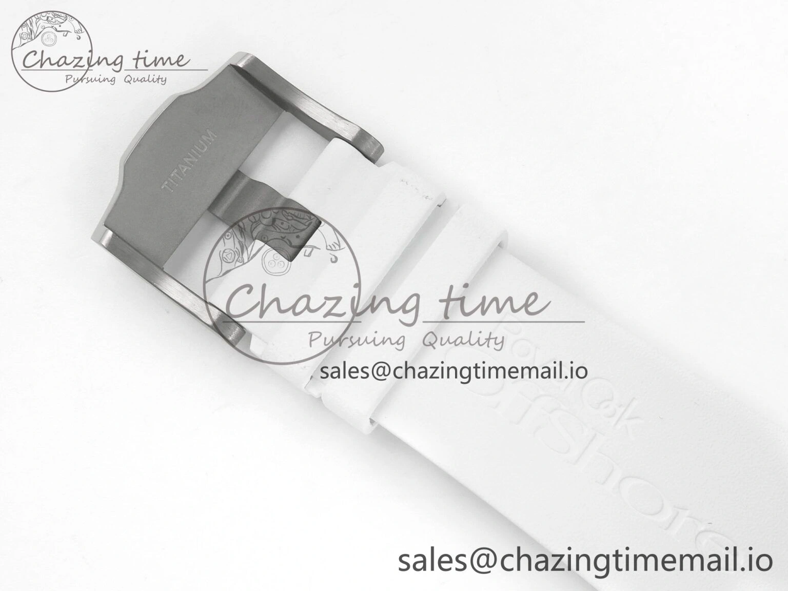 Royal Oak Offshore Diver 15707 White Ceramic APSF White Dial on White Rubber Strap SH3120 Super Clone