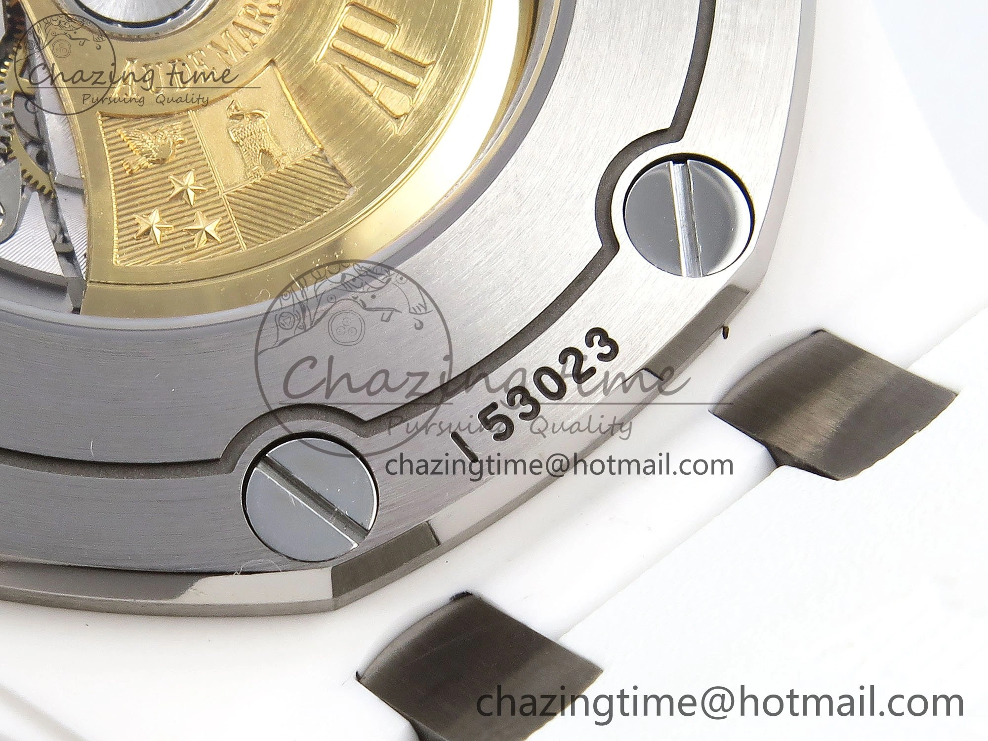Royal Oak Offshore Diver 15707 White Ceramic ZF 1:1 Best Edition SA3120 Super Clone