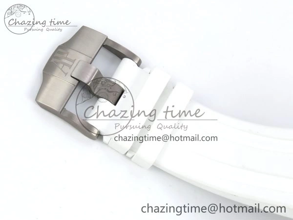 Royal Oak Offshore Diver 15707 White Ceramic ZF 1:1 Best Edition SA3120 Super Clone