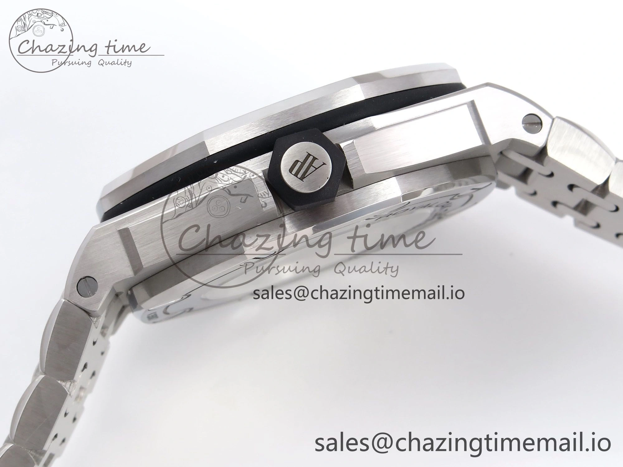 Royal Oak Offshore Diver 15710 APSF 1:1 Best Edition Black Dial on SS Bracelet SA3120 Super Clone