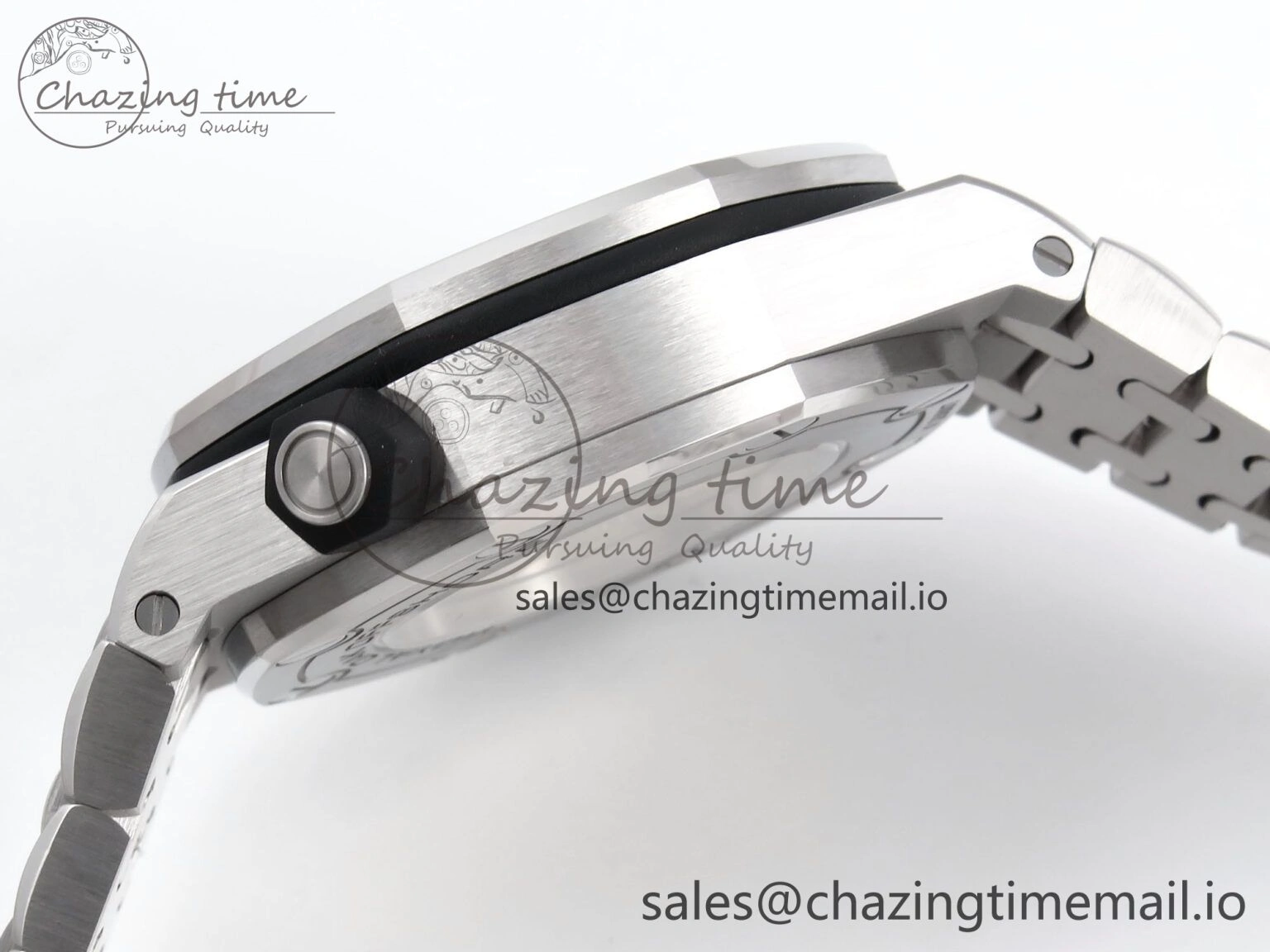 Royal Oak Offshore Diver 15710 APSF 1:1 Best Edition Black Dial on SS Bracelet SA3120 Super Clone