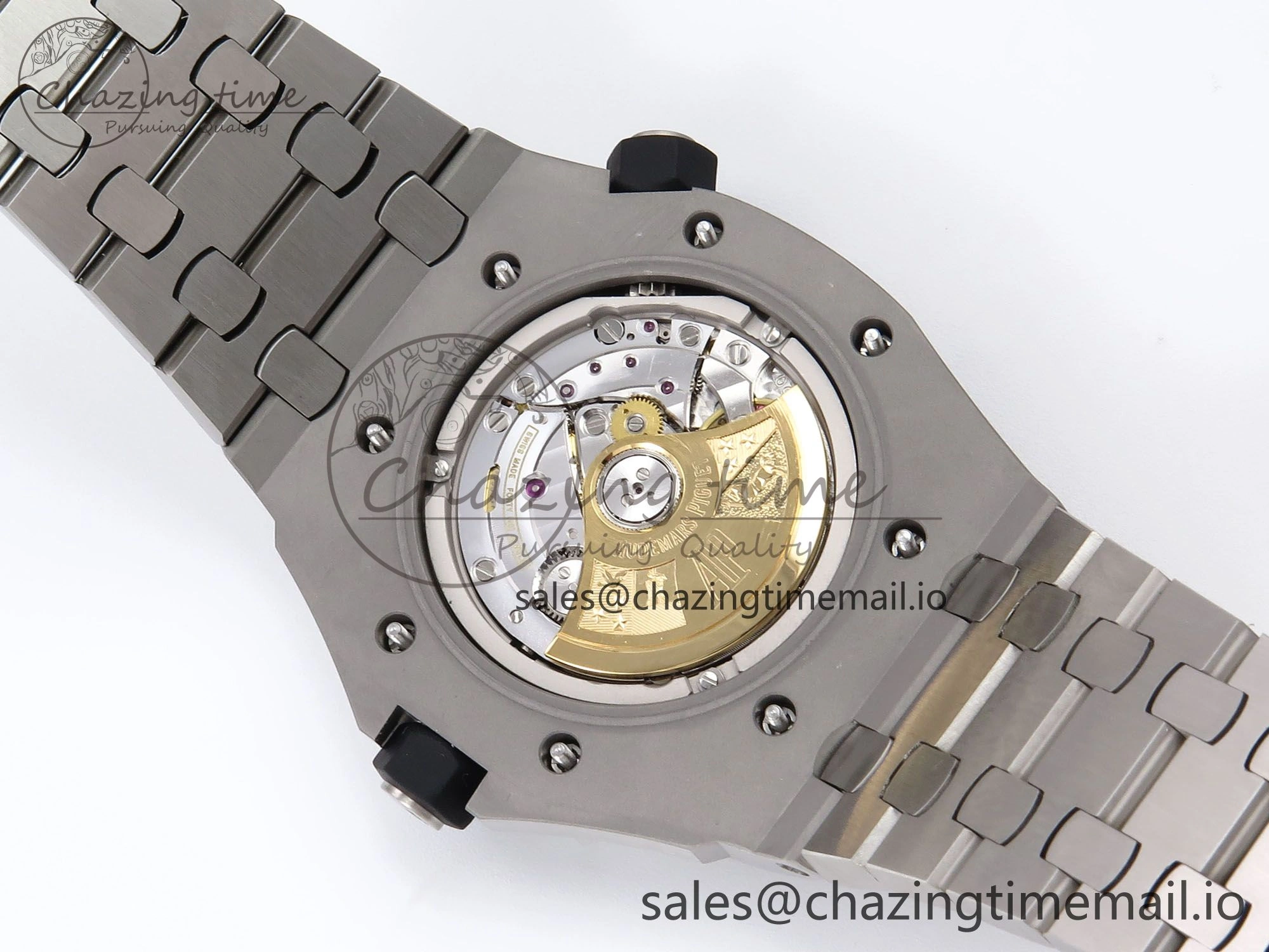 Royal Oak Offshore Diver 15710 APSF 1:1 Best Edition Black Dial on SS Bracelet SA3120 Super Clone