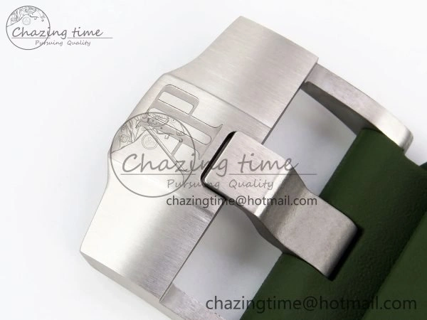 Royal Oak Offshore Diver 15710 IPF 1:1 Best Edition Green Dial on Green Rubber Strap SA3120 Super Clone