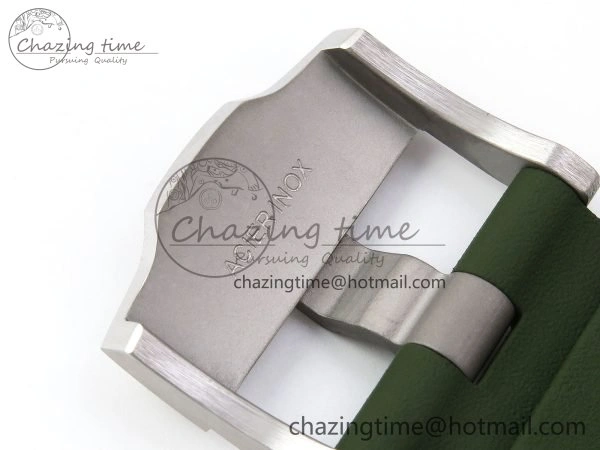 Royal Oak Offshore Diver 15710 IPF 1:1 Best Edition Green Dial on Green Rubber Strap SA3120 Super Clone