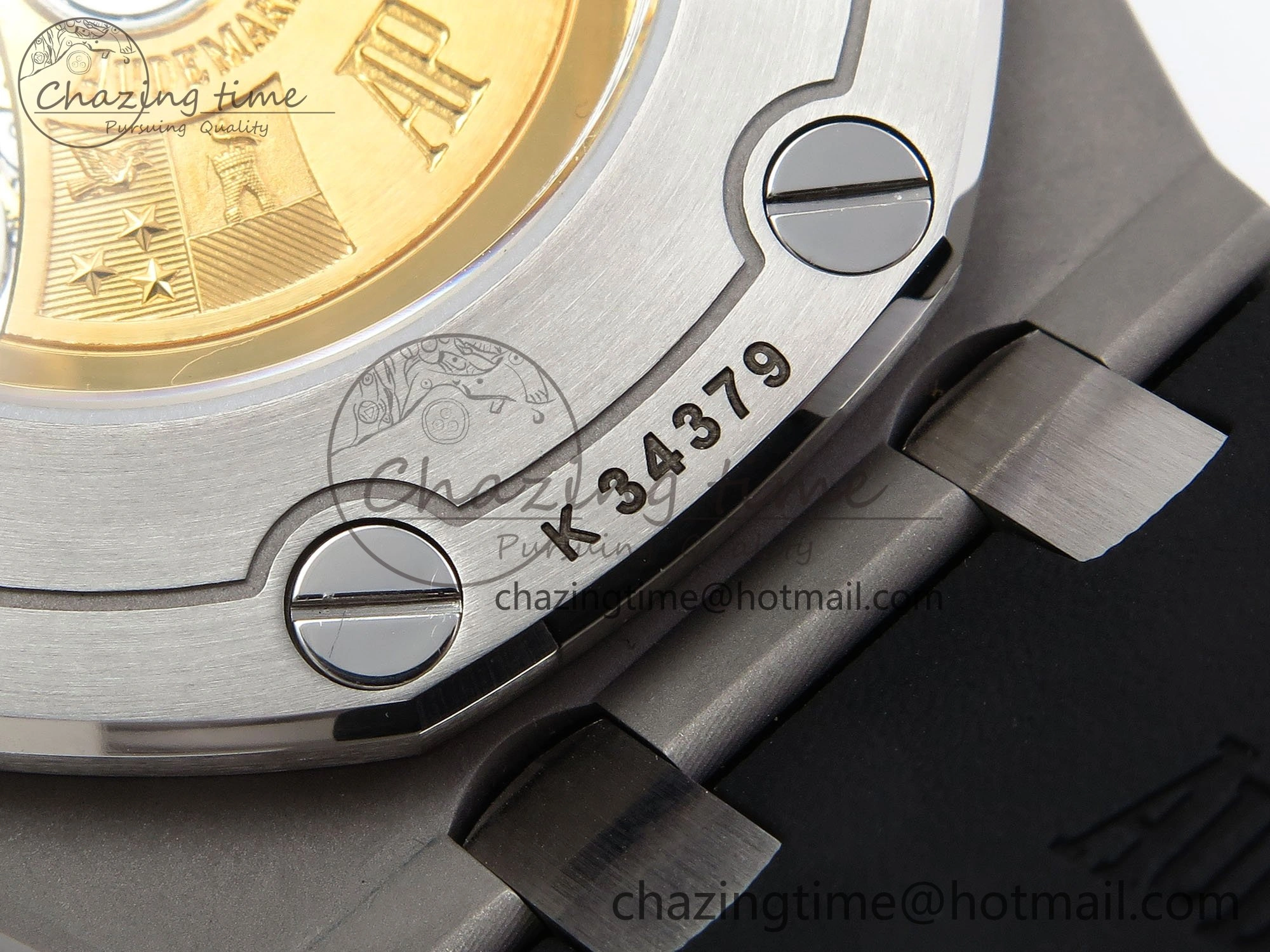Royal Oak Offshore Diver 15710 IPF 1:1 Best Edition White Dial on Black Rubber Strap SA3120 Super Clone