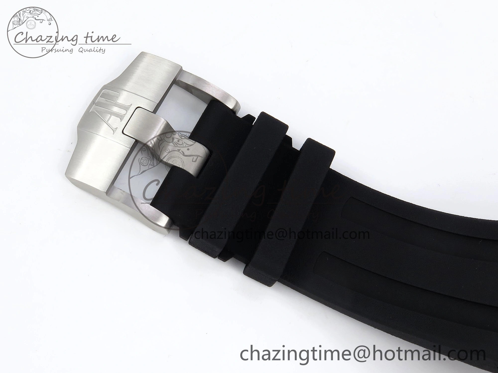 Royal Oak Offshore Diver 15710 IPF 1:1 Best Edition White Dial on Black Rubber Strap SA3120 Super Clone