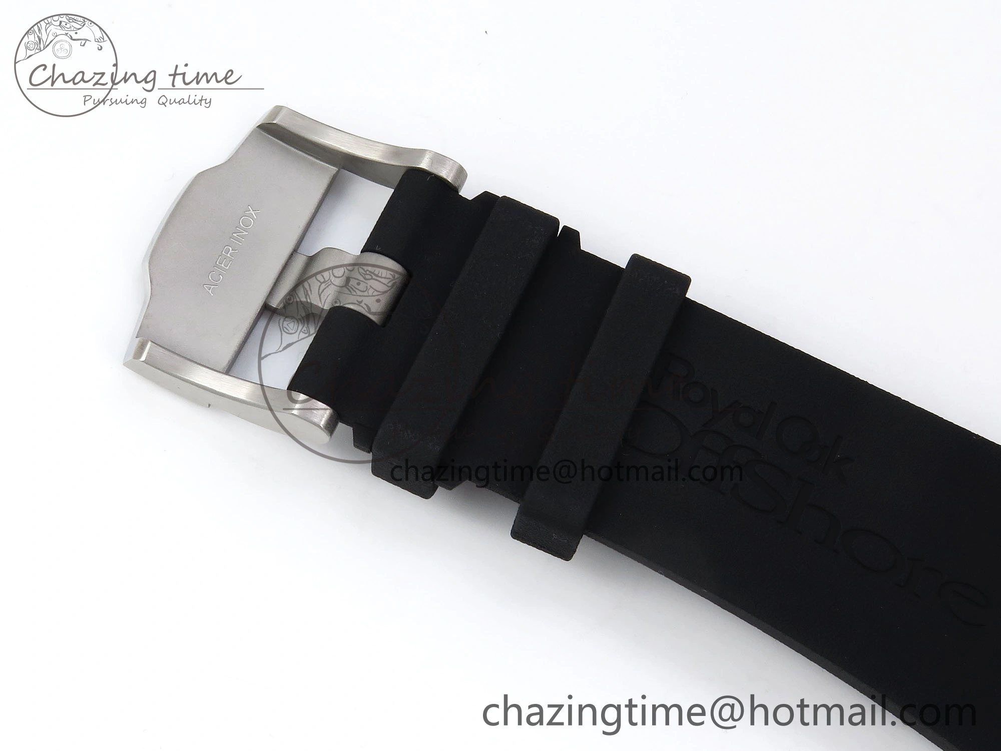 Royal Oak Offshore Diver 15710 IPF 1:1 Best Edition White Dial on Black Rubber Strap SA3120 Super Clone