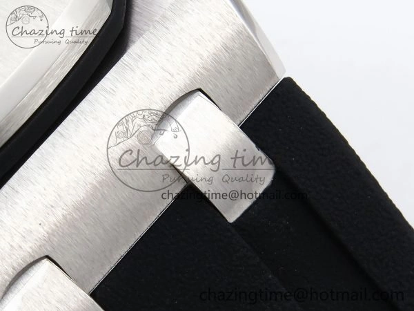 Royal Oak Offshore Diver 15710 IPF 1:1 Best Edition White Dial on Black Rubber Strap SA3120 Super Clone