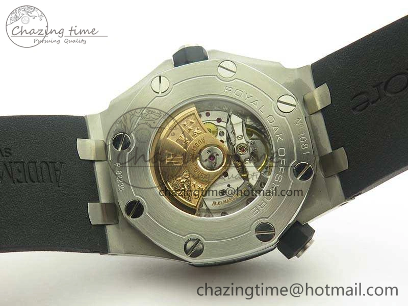 Royal Oak Offshore Diver 15710 JF 1:1 Best Edition White Dial On Rubber Strap A3120 V9