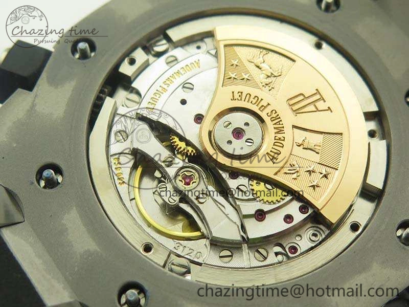 Royal Oak Offshore Diver 15710 JF 1:1 Best Edition White Dial On Rubber Strap A3120 V9