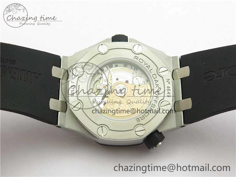 Royal Oak Offshore Diver 15710 JF 1:1 Best Edition on Rubber Strap A2824 V10