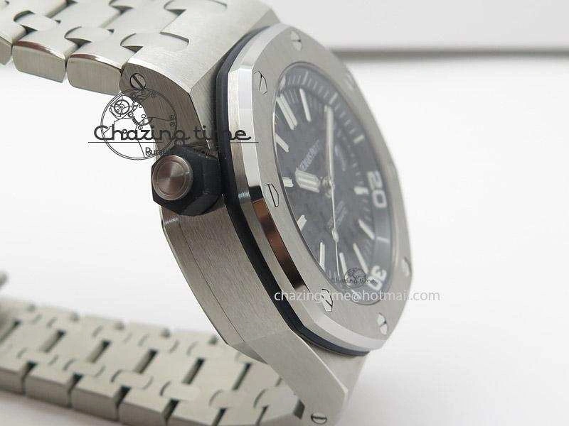 Royal Oak Offshore Diver 15710 Noob Best Edition On SS Bracelet A2824