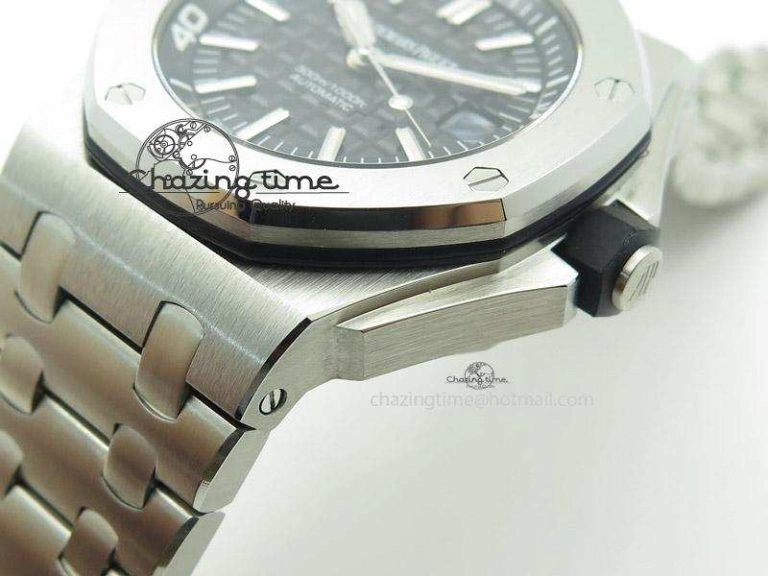 Royal Oak Offshore Diver 15710 Noob Best Edition On SS Bracelet A2824