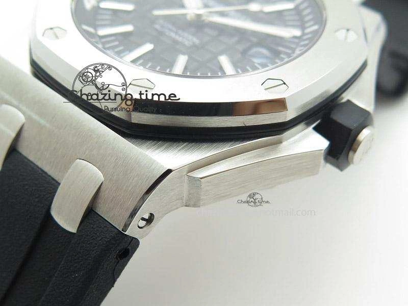 Royal Oak Offshore Diver 15710 Noob Best Edition on Rubber Strap A2824