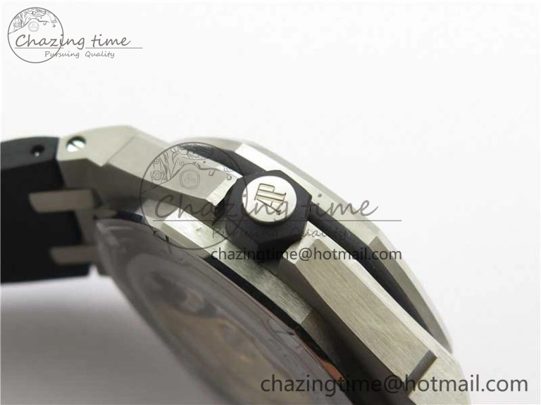 Royal Oak Offshore Diver 15710 ZF 1:1 Best Edition Black Dial on Black Rubber Strap A3120