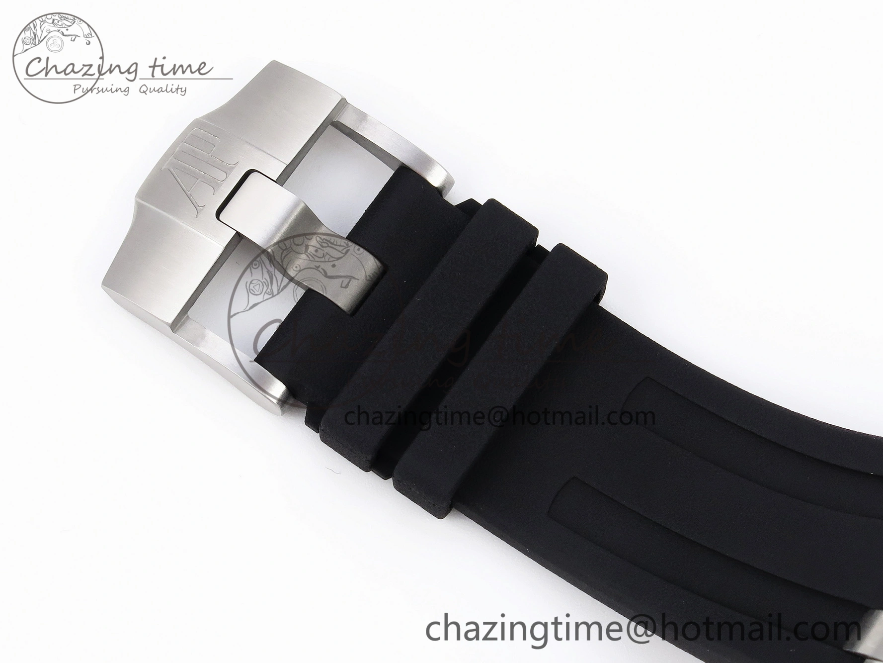 Royal Oak Offshore Diver 15710 ZF 1:1 Best Edition Black Dial on Black Rubber Strap SA3120 Super Clone V2