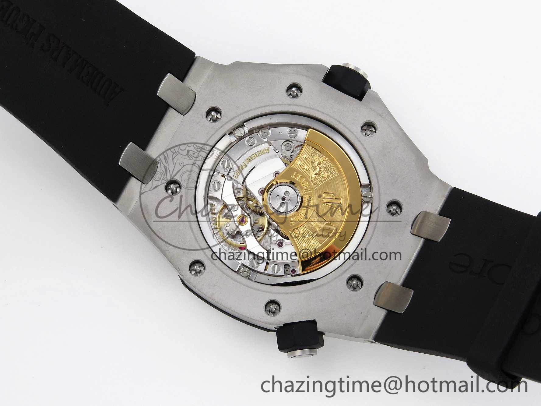 Royal Oak Offshore Diver 15710 ZF 1:1 Best Edition Black Dial on Black Rubber Strap SA3120 Super Clone V2