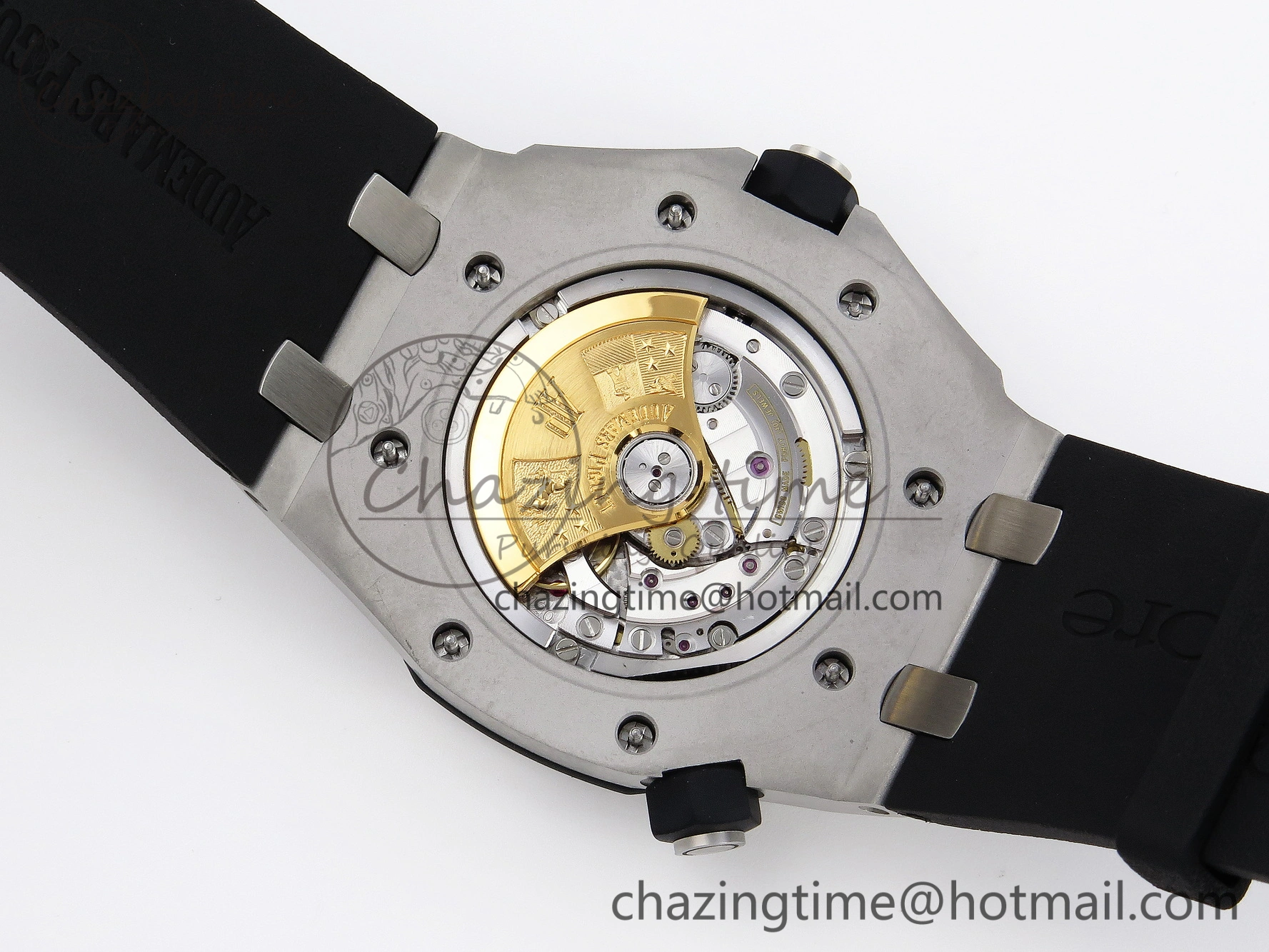 Royal Oak Offshore Diver 15710 ZF 1:1 Best Edition Black Dial on Black Rubber Strap SA3120 Super Clone V2