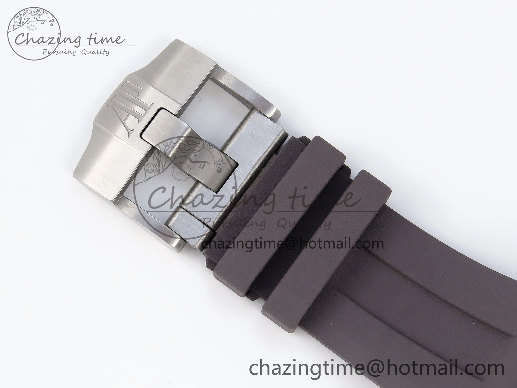 Royal Oak Offshore Diver 15720 APSF 1:1 Best Edition Gray Dial on Gray Rubber Strap SA4308