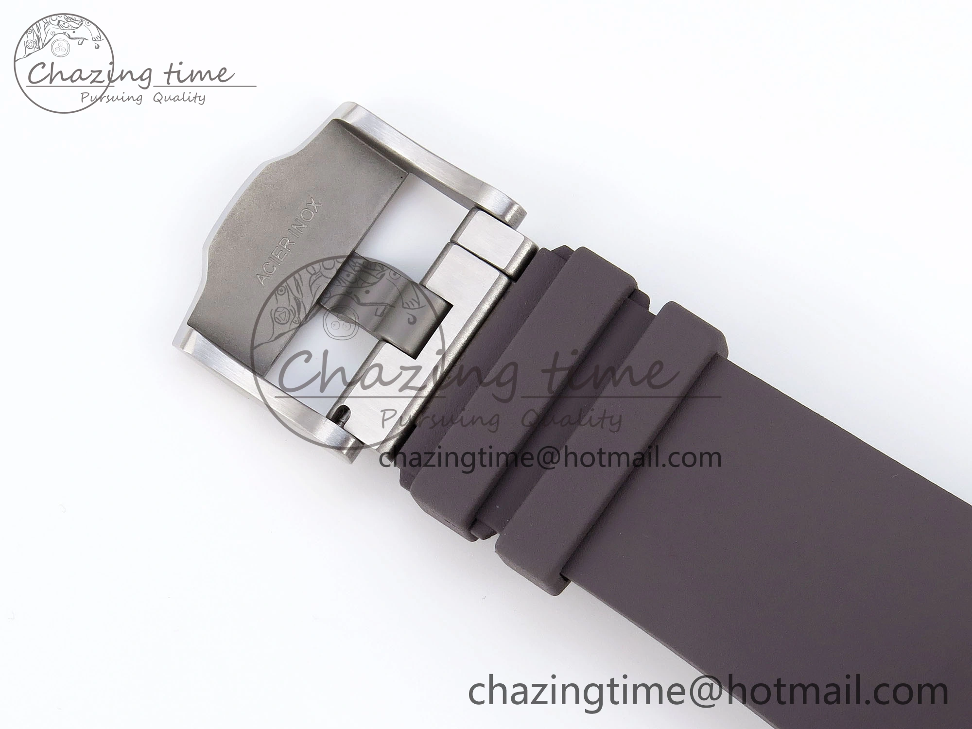 Royal Oak Offshore Diver 15720 APSF 1:1 Best Edition Gray Dial on Gray Rubber Strap SA4308