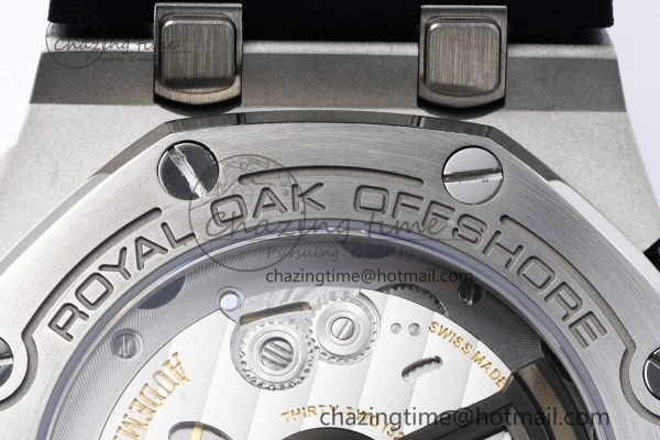 Royal Oak Offshore Diver 15720 Black Ceramic Bezel ZF 1:1 Best Edition Black Dial on Black Rubber Strap A4308