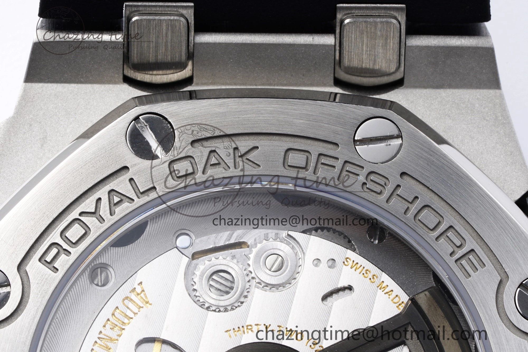 Royal Oak Offshore Diver 15720 Black Ceramic Bezel ZF 1:1 Best Edition Black Dial on Black Rubber Strap A4308